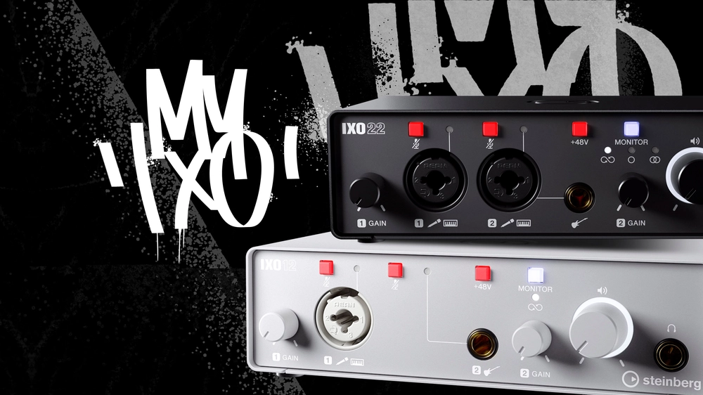 Steinberg IXO22 Recording Pack - Mobil Uyumlu Kayıt Paketi (Siyah